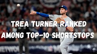 ESPN rankings Dodgers Trea Turner among top shortstops for 2022 season [upl. by Htrowslle840]