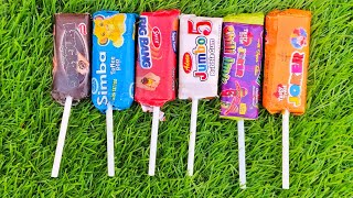 Candy Lollipops and Sweets  Yummy Rainbow Lollipops Unpacking ASMR [upl. by Allanson747]