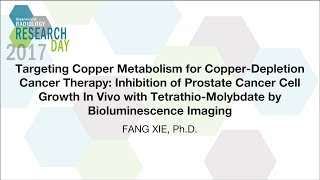 Targeting Copper Metabolism for CopperDepletion Cancer Therapy [upl. by Segal]