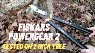 Fiskars Powergear 2 Pruners TESTREVIEW [upl. by Nagn]