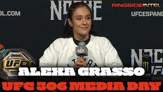 UFC champ Alexa Grasso previews UFC 306 trilogy fight [upl. by Krystal]