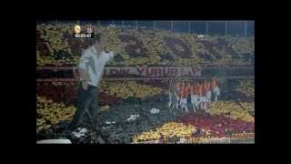 III FATİH TERİM DÖNEMİ  CİMBOM BAŞI DİK YÜRÜR  KOREOGRAFİSİ 3D ultrAslan 2012 [upl. by Narag]