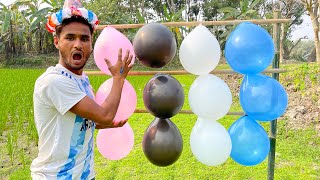 outdoor fun with Flower Balloons and learn colors for kids by I kids Episode 41 [upl. by Asenad]