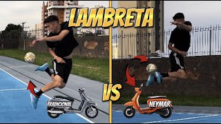 LAMBRETA TRADICIONAL VS LAMBRETA DO NEYMAR APRENDA AS DUAS [upl. by Settle]