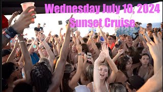 FANTASY BOAT PARTY  WEDNESDAY JULY 10 2024  SUNSET CRUISE  AYIA NAPA CYPRUS [upl. by Nura]