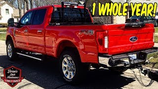 Living My Dream ► 1 Year Later 2017 F250 Truck Update  Truck Talk Tuesday Returns [upl. by Attinahs]