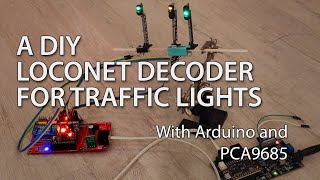 DIY LocoNet Decoder for LED traffic lights v2 [upl. by Yaluz]