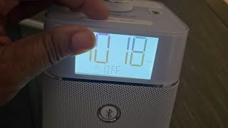 Brandstand CubieBlue Alarm Clock Review [upl. by Sidnee]