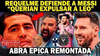 🔴RIQUELME Revienta a ALVARO MORALES por DEFENDER a MESSI HUMILLAN A MEXICANOS VIVO [upl. by Caia232]