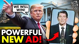 Trump Drops New Electric Uplifting Ad Narrated by RONALD REAGAN  This Will Give You CHILLS ⚡️ [upl. by Gotthelf385]