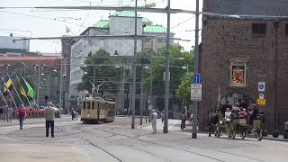 HTM 150 jaar tram in Den Haag  GTL8 amp Diverse HOVM amp TramwegStichting Musemtrams  12 juli 2014 [upl. by Arehsat792]