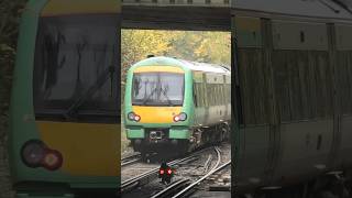 Class 171 thrashes through Sanderstead for Uckfield [upl. by Aikenahs]