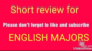 LET EXAMMAJOR IN ENGLISH REVIEWER CBRC [upl. by Ynad687]