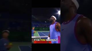 Tiafoe RAGE Is Too Funny 🤣 [upl. by Larimor]