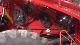 Case IH Combine Inspection Point Chains amp Belts [upl. by Landry]