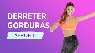 Aula de Ginástica  Derreta Gorduras com 20 min de AeroHIIT [upl. by Averyl]