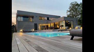 Villa contemporaine à Malonne [upl. by Isdnyl]