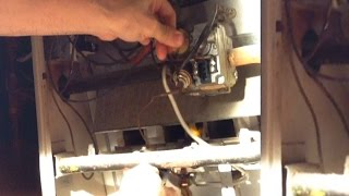 How to relight the Gas Pilot Light in floor heater [upl. by Ardnoed208]