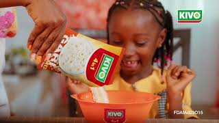 Kivo 4 in 1 Gari Soaking Mix Commercial [upl. by Benenson]