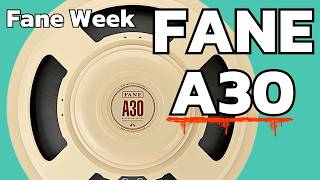 Fane A30 Fane Week [upl. by Landes44]