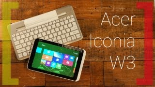 Знакомство с Acer W3 [upl. by Nylakcaj389]