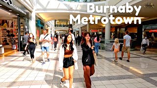 Burnaby Metrotown Metropolis Shopping Mall Walking Tour  Greater Vancouver Canada [upl. by Ag]