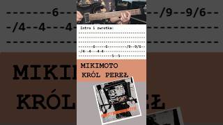 Hey  MIKIMOTO KRÓL PEREŁ gitara TAB riff [upl. by Kannry961]