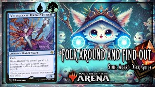 🌊👽 Simic Merfolk  Vodalian Hexcatcher Standard Deck Guide  MTG Arena [upl. by Efeek]