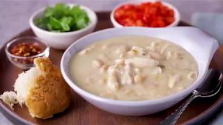 Creamy White Chicken Chili I Pillsbury Recipe [upl. by Immac]