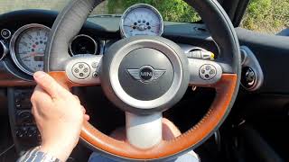 MINI COOPER 16 CONVERTIBLE SIDEWALK EDITION  SALES REVIEW [upl. by Nerradal297]