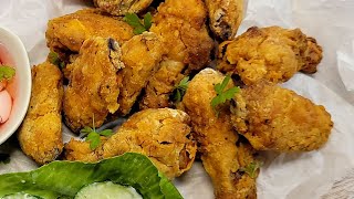 Air Fryer Breaded Chicken Wings [upl. by Rohpotsirhc13]