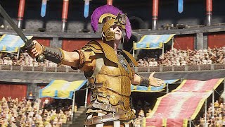 Damocles VS Commodus  Gladiator Colosseum Fight Scene  Ryse Son of Rome [upl. by Isteb]