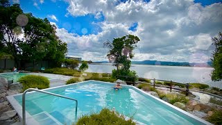 Insta360 One X2 Footage  Relax at Polynesian Spa in Rotorua [upl. by Evyn]