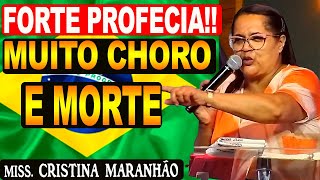 FORTE PROFECIA para o BRASIL 2023 Cristina Maranhão 2023 [upl. by Annaiviv]