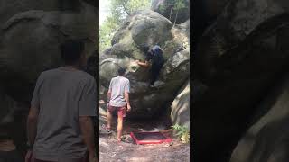 Hypocondriaque 6B Fontainebleau climbing fontainebleau [upl. by Jewett]