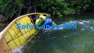 Solo Canoe Roll [upl. by Tniassuot]