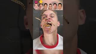 Griezmann VS Yildiz VS Firmino VS Lehmann VS Messi VS Ronaldo Funny Food Moments [upl. by Pierro]