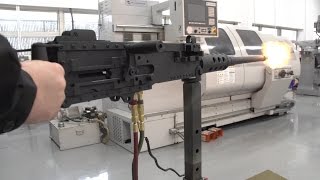 SimFire Replica Browning M2 HB 50 CAL Machine Gun  Explained and Fired [upl. by Albertine]