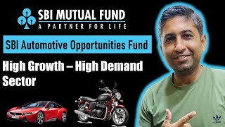 SBI Automotive Opportunities Fund  This fund will be totally different [upl. by Nurse]