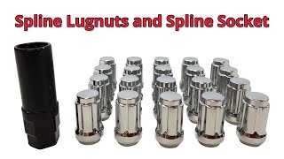 Spline Lugnuts and Spline Sockets Explained tools [upl. by Phillada]