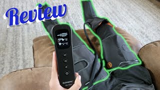 Unboxing And Review Of The QUINEAR Air Compression Leg Massager [upl. by Coke]