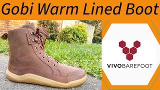 Gobi Warm Lined Winter Boot  Vivobarefoot Unboxing Review Barefoot Shoe 2024 Warmlined Snowboot [upl. by Yseulta918]