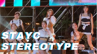 STAYC quotSTEREOTYPEquot SUNGKYUNKWAN UNIVERSITY FESTIVAL stayc kpop kpopidol 성균관대 [upl. by Gereron28]