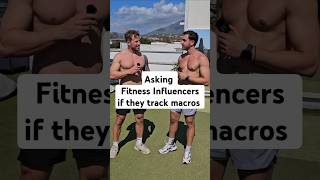 Asking Fitness Influencers if they track macros w How to Beast [upl. by Fita]