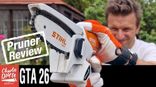 The BEST Garden Pruner Stihl GTA26 Review [upl. by Ihsakat52]