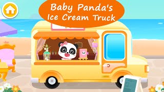 Baby Pandas Ice Cream Truck  Lets Make Some Fancy Ice Cream Desserts  BabyBus Games [upl. by Clarice]