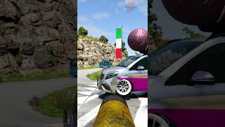 MPV Vehicle vs Speedbumps shorts beamngdrive beamng beamngcrashes carsvsspeedbumps [upl. by Leagiba]