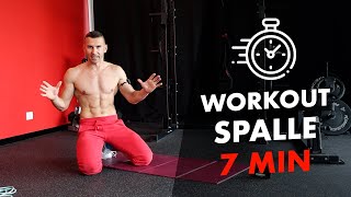 Allenamento Spalle senza attrezzi in casa  Workout pratico di 7 minuti [upl. by Berri]