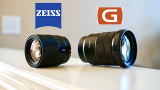 Zeiss 1670mm vs Sony 18105 G Lens Comparison [upl. by Yolane]