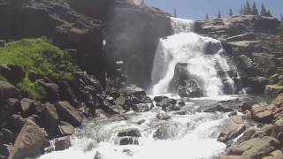 Tuolumne Falls Yosemite National Park Sierra Recreation [upl. by Leahcin]